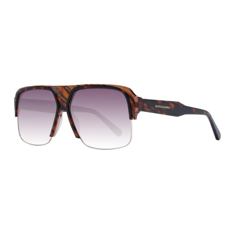 Gradient Square Okulary przeciwsłoneczne Multicolor Mężczyźni Scotch & Soda