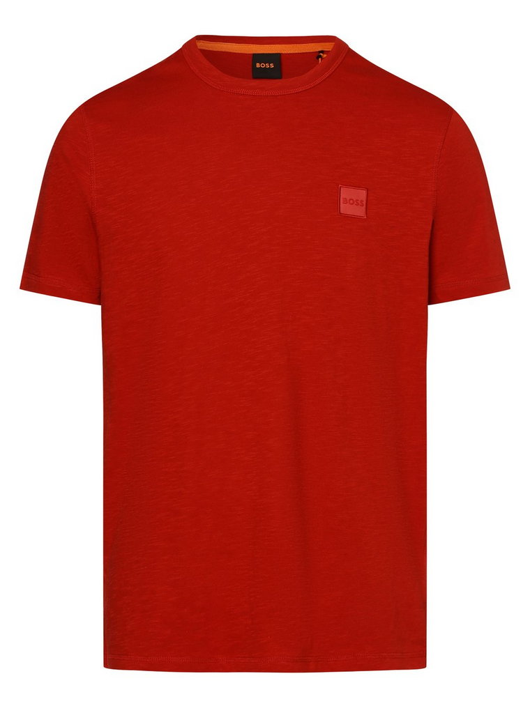 BOSS Orange - T-shirt męski  Tegood, czerwony