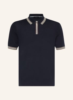 Ted Baker Koszulka Polo Z Dzianiny Pierrot Regular Fit blau