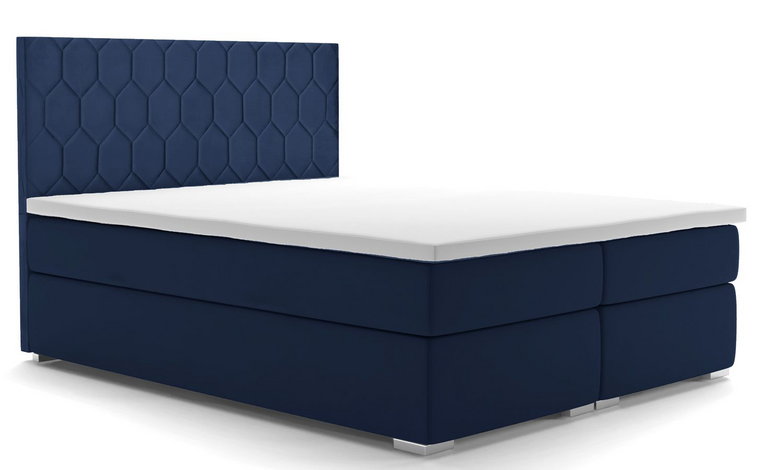 Łóżko małżeńskie boxspring Kallis 160x200 - 32 kolory