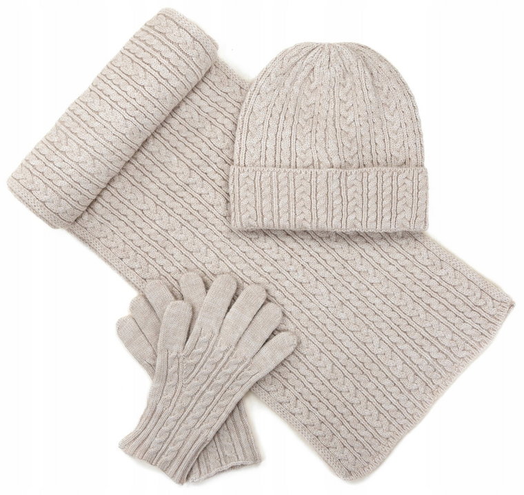 3-częściowy komplet zimowy Skagway czapka szalik rękawiczki cz23324-1