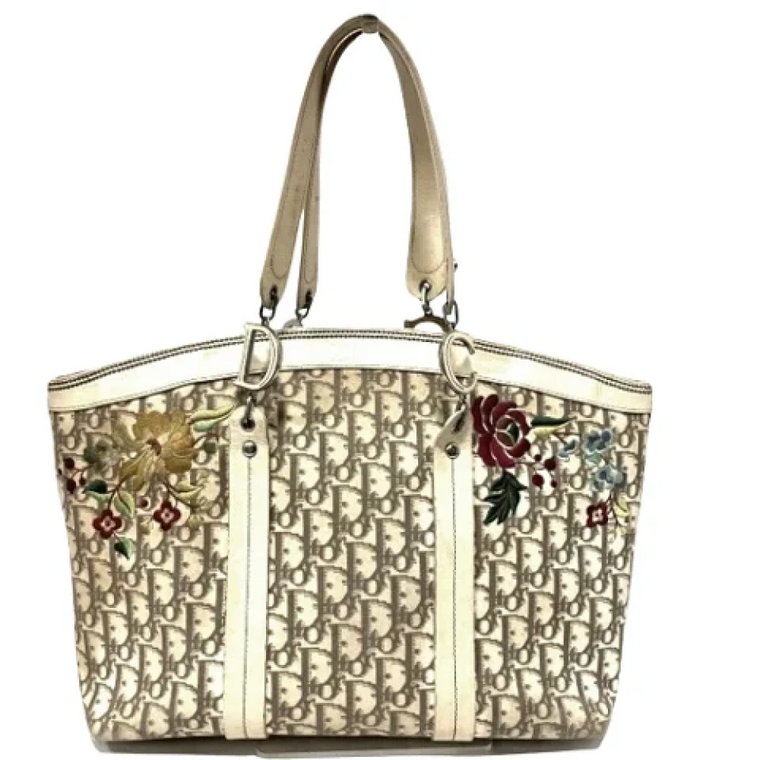 Pre-owned Canvas totes Dior Vintage