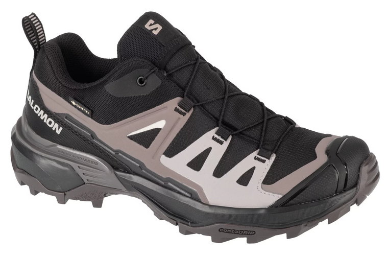 Salomon X Ultra 360 GTX W 474492, Damskie, Czarne, buty trekkingowe, tkanina, rozmiar: 37 1/3