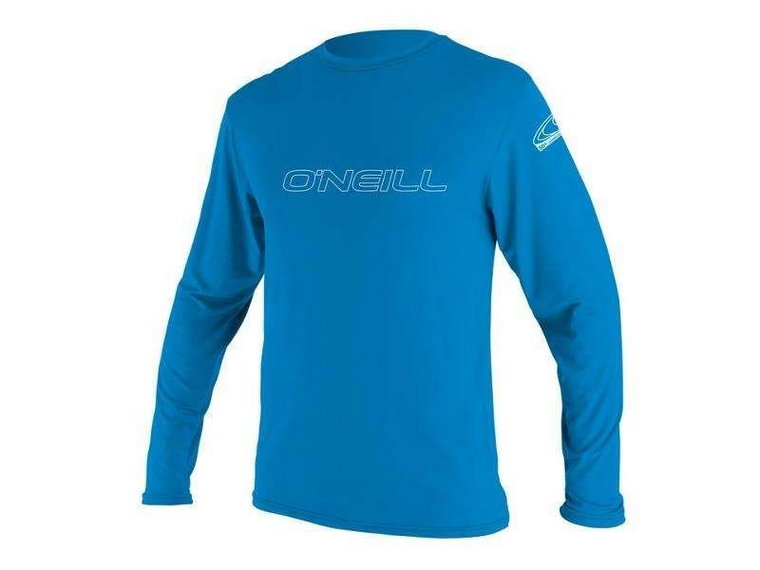Koszulka juniorska ONEILL Youth Basic Skins L/S Sun Shirt Brite Blue-10