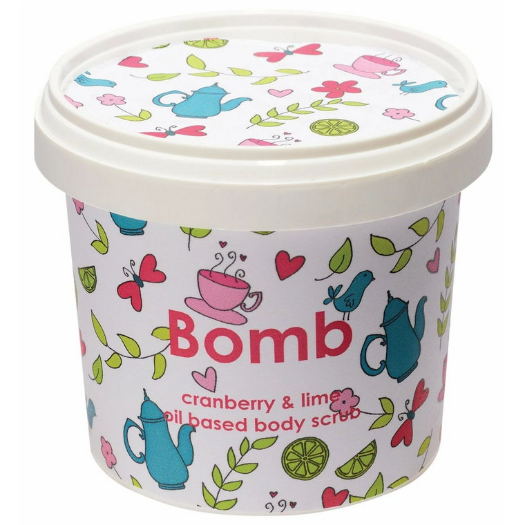 Bomb Cosmetics - Scrub pod prysznic Cranberry & Lime 1 szt.