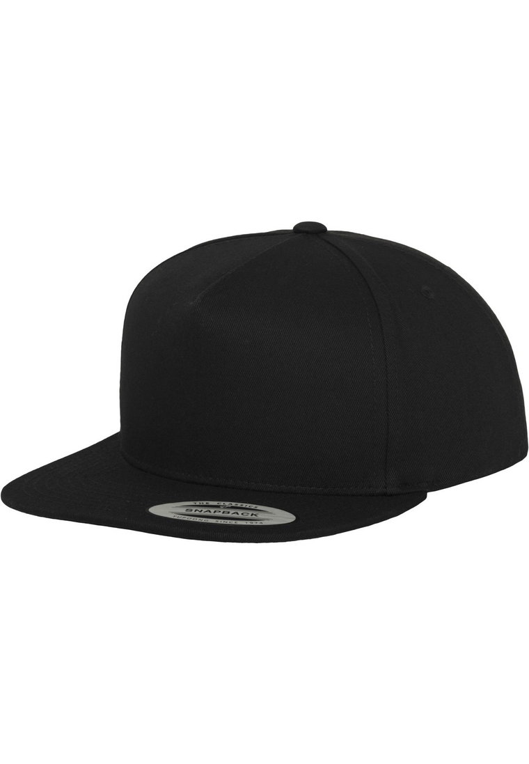 Czapka Z Daszkiem  Snapback Czarna Flexfit 6007 Classic