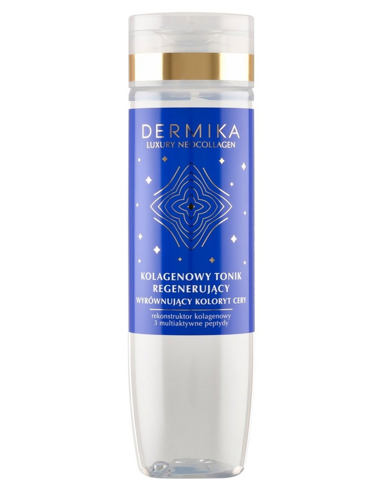 Dermika Luxury Neocollagen Kolagenowy tonik regenerujący, wyrównujący koloryt cery