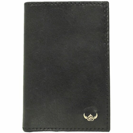 Golden Head Colorado RFID Protect Credit Card Case Leather 7 cm schwarz