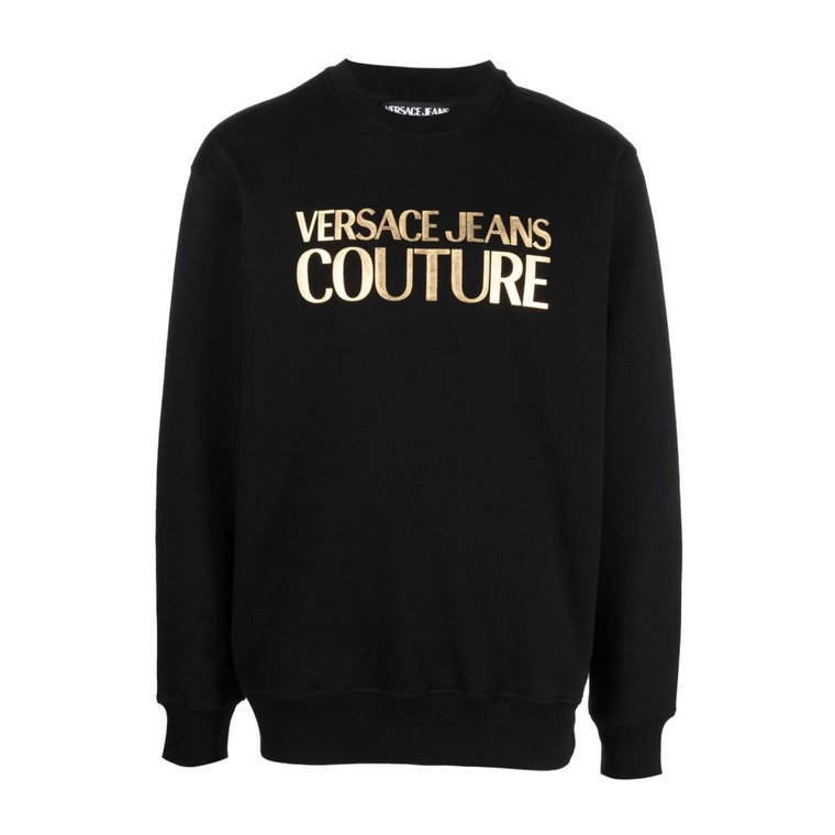 Sweter z okrągłym dekoltem Versace Jeans Couture