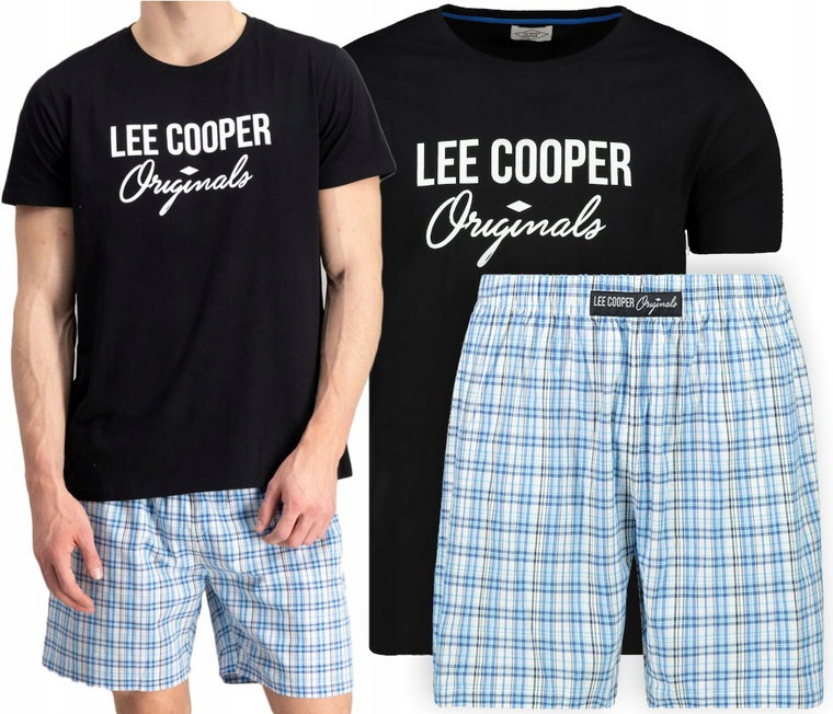 Piżama męska Lee Cooper 38179 Black bawełna , L