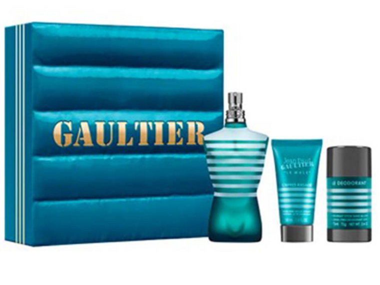 Zestaw Jean Paul Gaultier Le Male Eau De Toilette Spray 125 ml + balsam po goleniu 50 ml + dezodorant 75 ml (8435415066105). Perfumy męskie