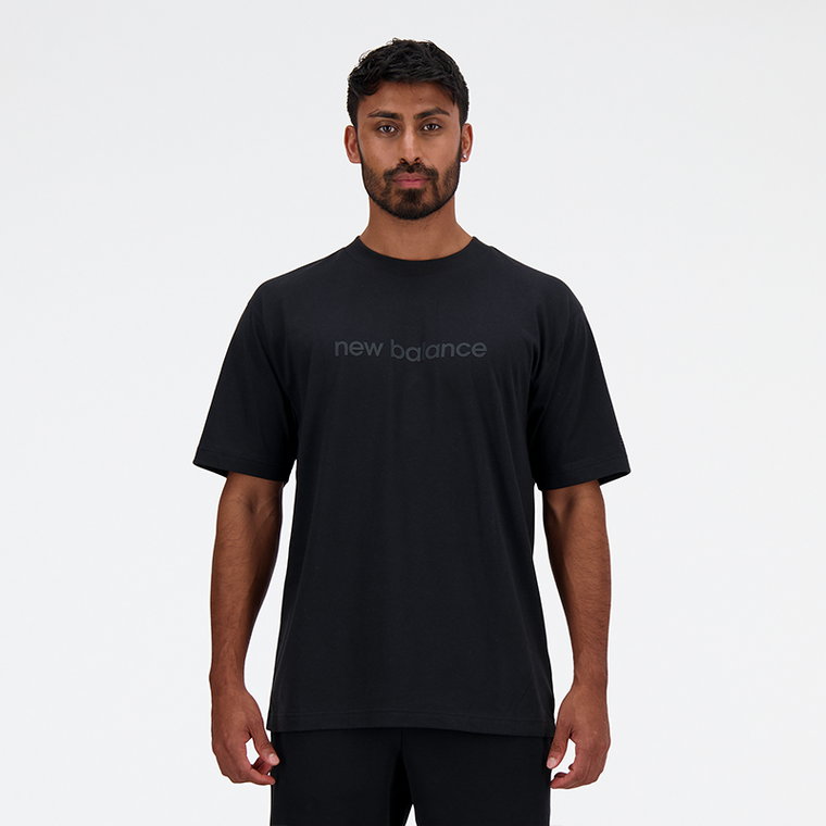 Koszulka męska New Balance MT41559BK  czarna