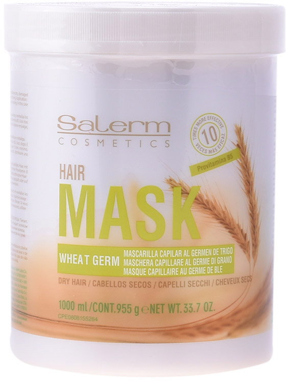 Maska do włosów Salerm Cosmetics Wheat Germ Hair Mask 1000 ml (8420282006743). Maski do włosów