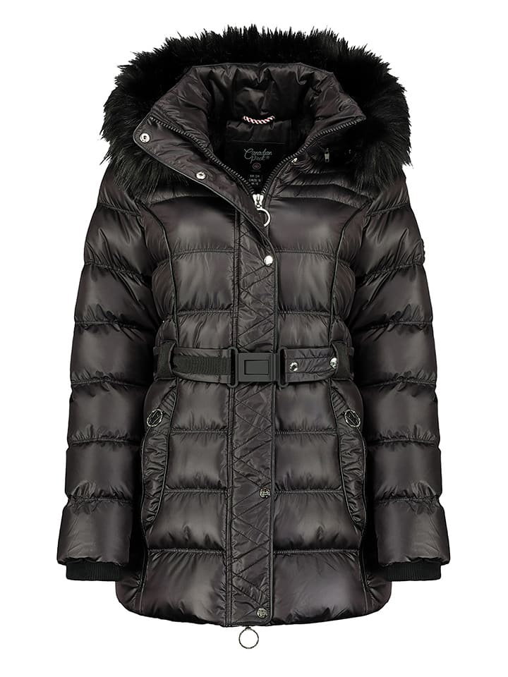 Canadian Peak Parka "Aimeraudeak" w kolorze czarnym