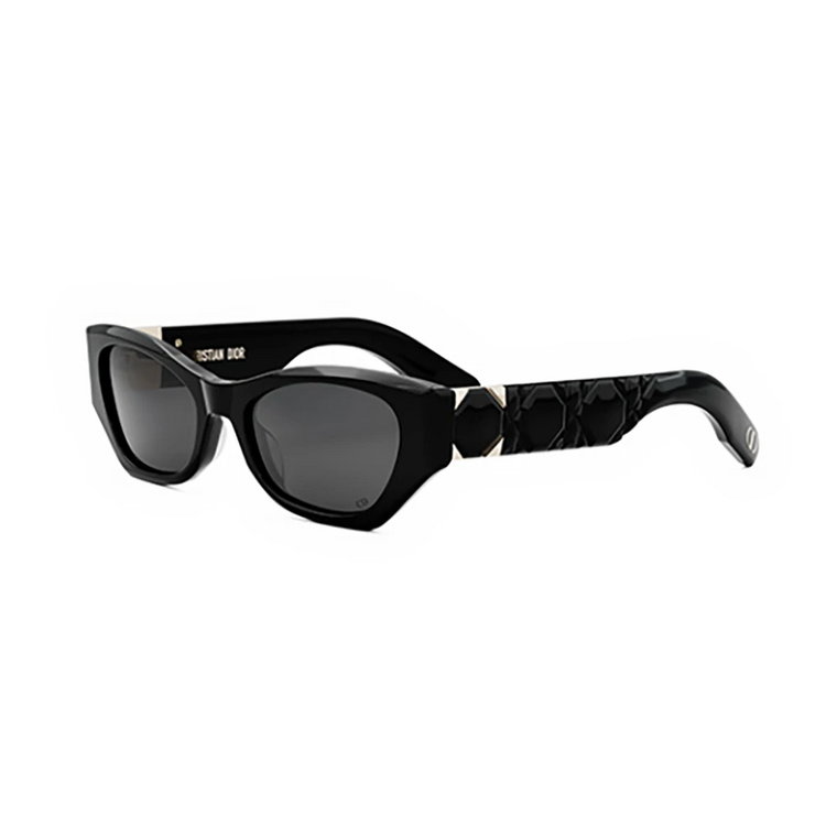 Czarne okulary przeciwsłoneczne dodatki damskie Ss24 Dior