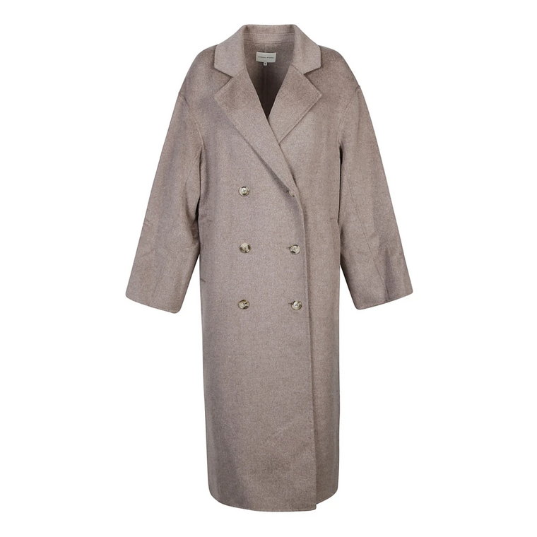 Beige Melange Borneo Coat Loulou Studio