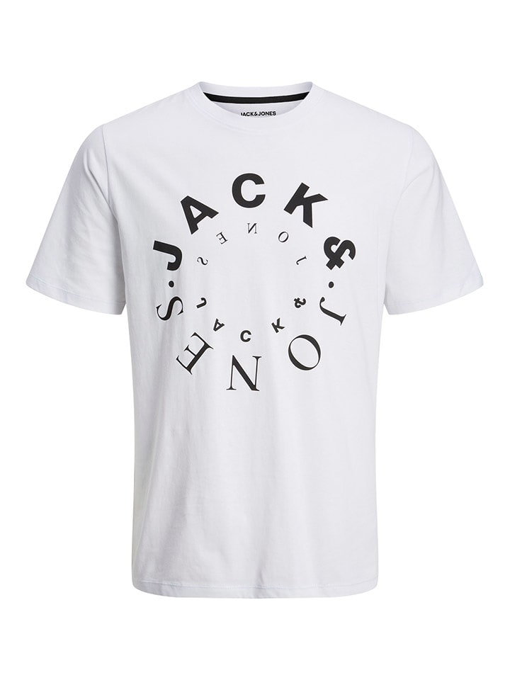 Jack & Jones Koszulka "Warrior" w kolorze białym