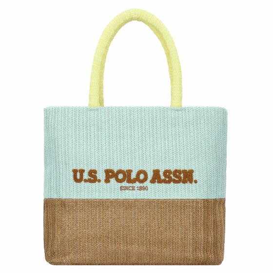 U.S. Polo Assn. Straw 04 Torba na ramię 38 cm brown-green