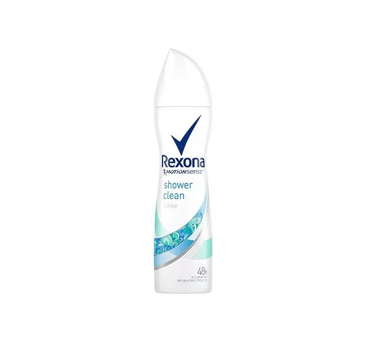 REXONA SHOWER CLEAN ANTYPERSPIRANT W AEROZOLU DLA KOBIET 150ML