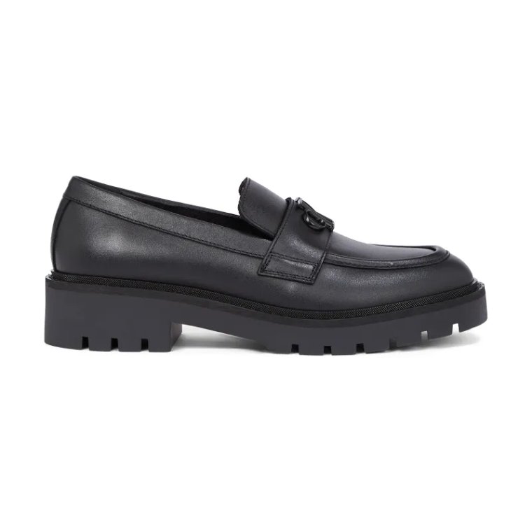 CALVIN KLEIN JEANS Skórzane loafersy