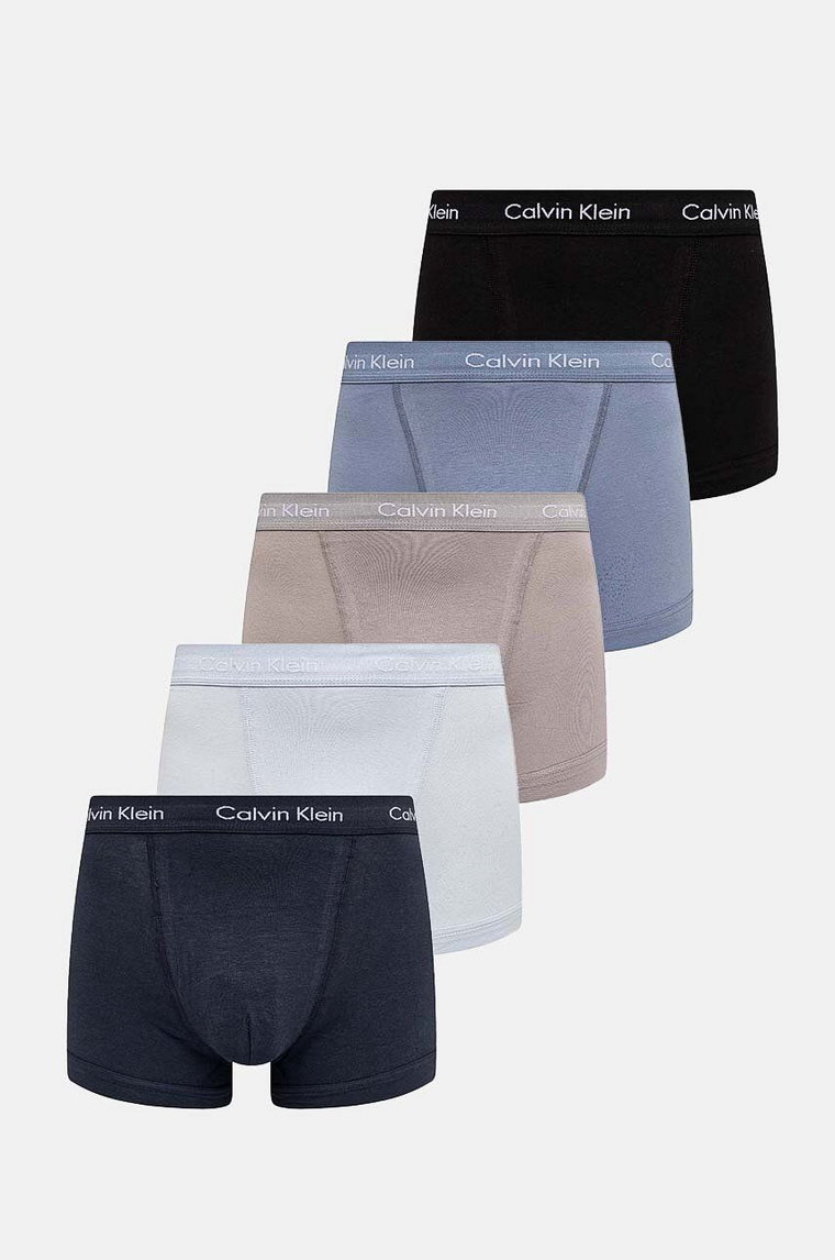 Calvin Klein Underwear bokserki 5-pack męskie kolor niebieski