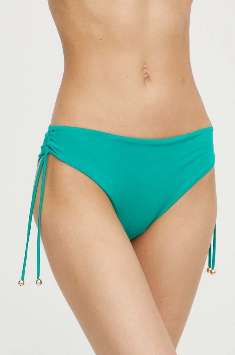 Max Mara Beachwear figi kąpielowe kolor zielony 2416821099600