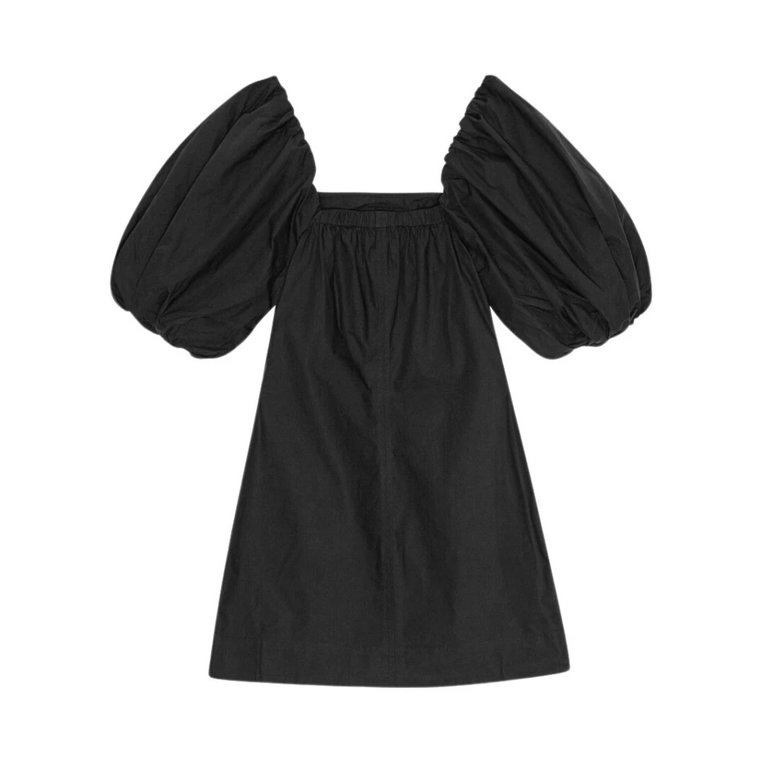 Twisted Sleeve Mini Sukienka Ganni