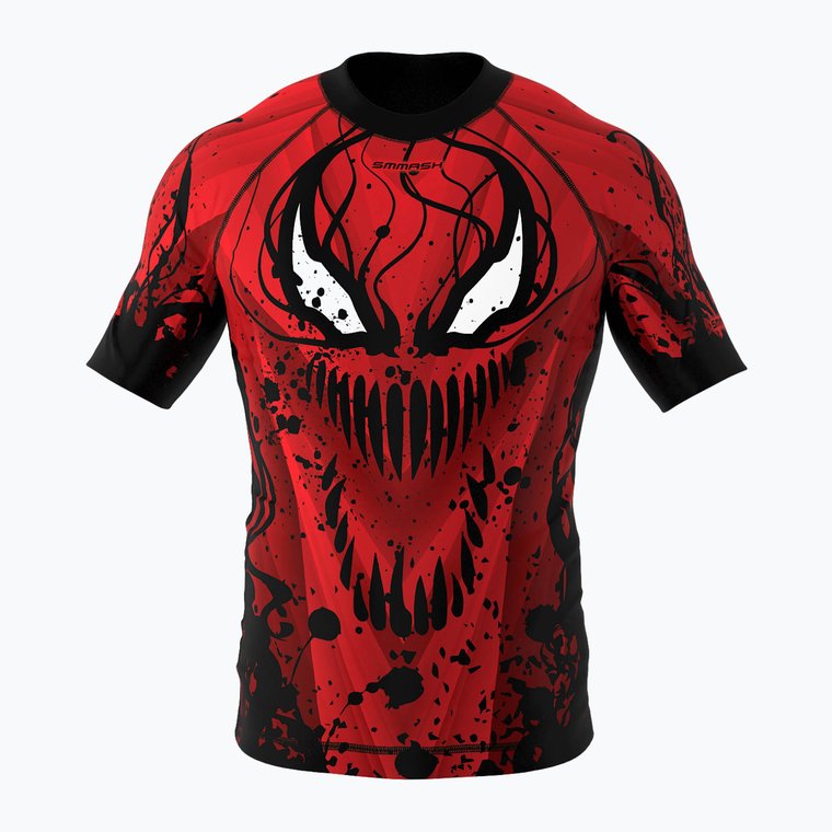 Rashguard męski SMMASH Carnage czerwony