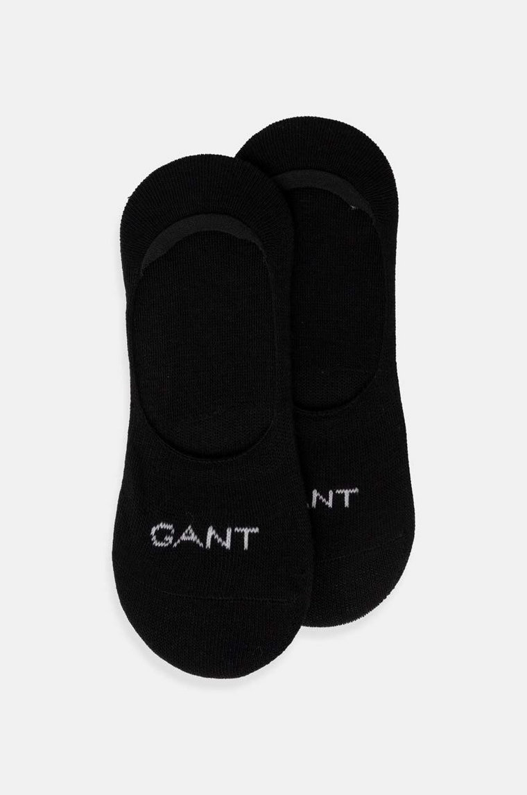 Gant skarpetki 2-pack damskie kolor czarny 4960195