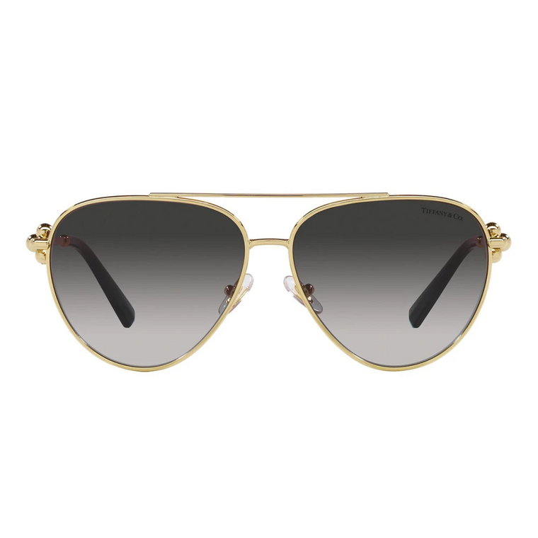 Metalowa oprawka w kształcie kropli okulary przeciwsłoneczne Tiffany