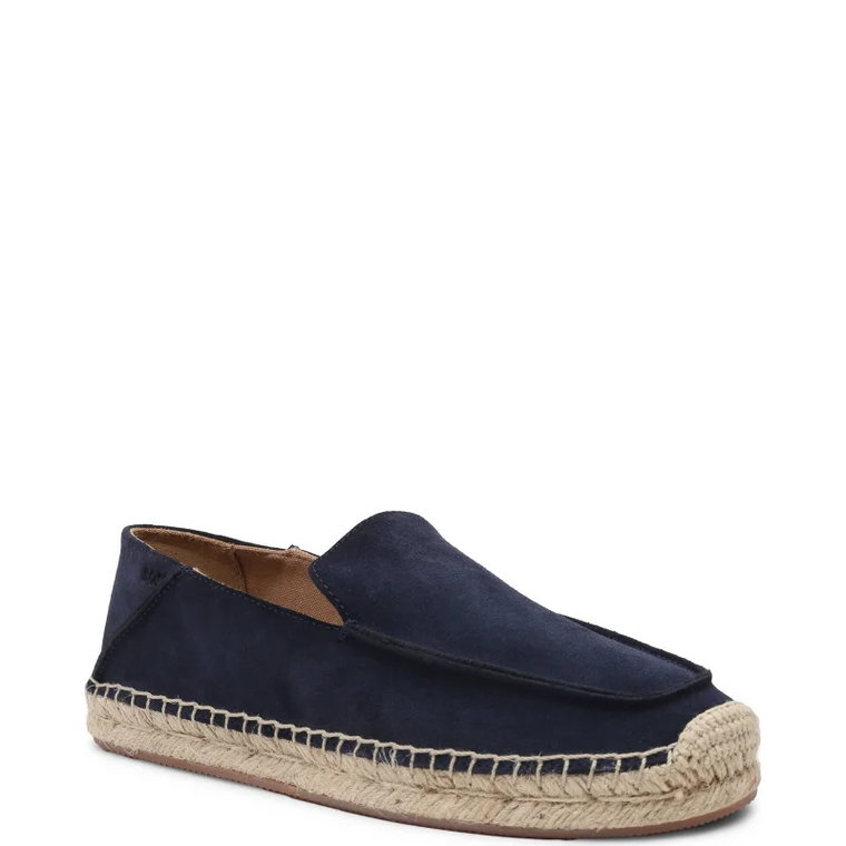 BOSS BLACK Skórzane espadryle Madeira