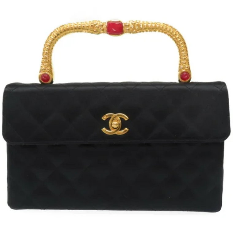 Używana Czarna Torba Chanel Chanel Vintage