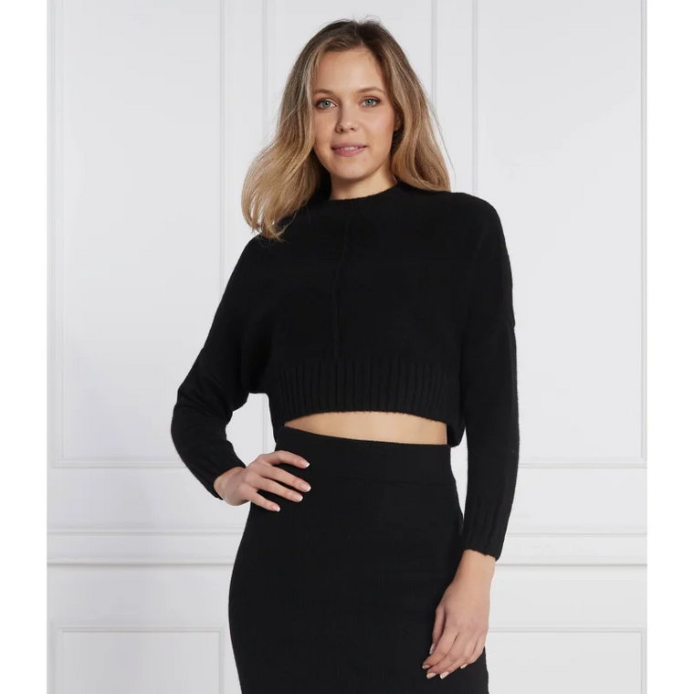 Beatrice B Sweter MATILDE | Cropped Fit | z dodatkiem wełny