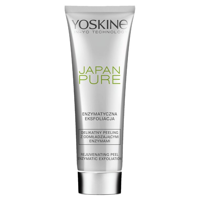 Yoskine, Japan Pure, Delikatna eksfoliacja, peeling enzymatyczny, 75 ml