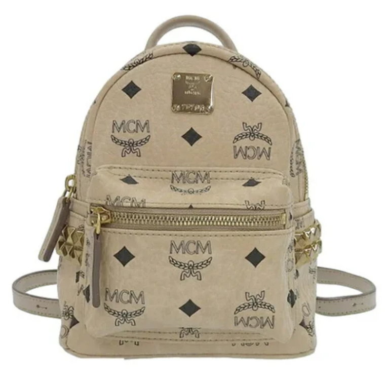 Pre-owned Leather backpacks MCM Pre-owned