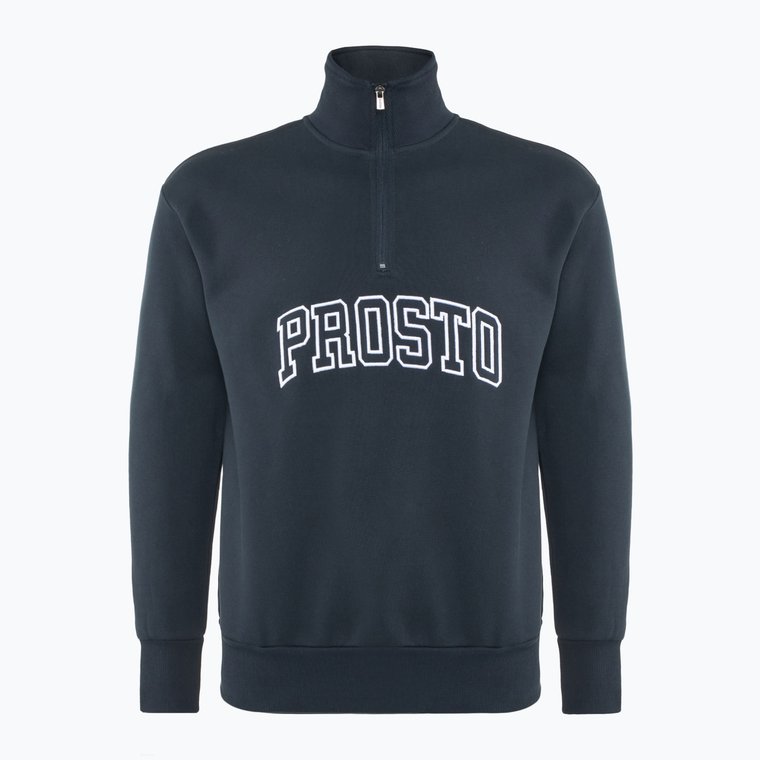 Bluza męska PROSTO Half Zip Mobi navy