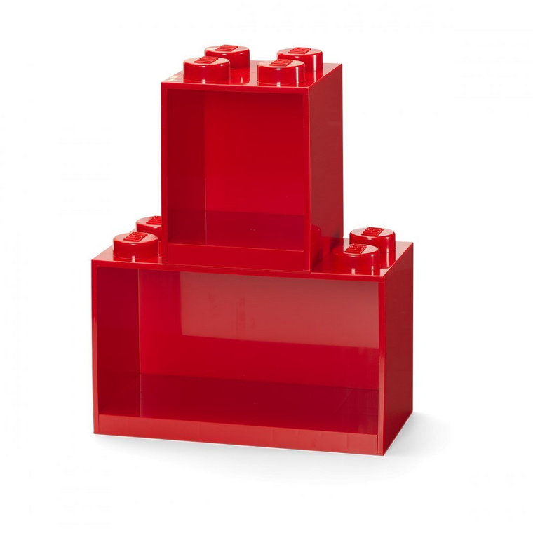 Zestaw półek LEGO (Czerwone)