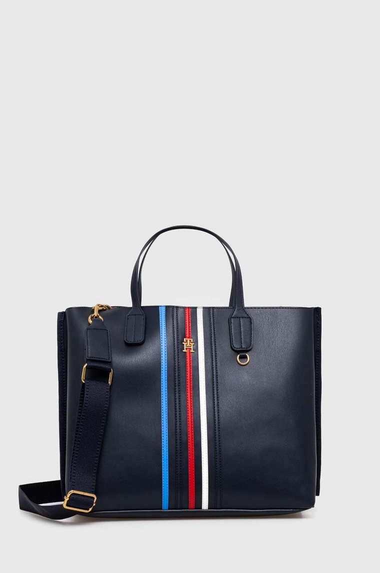 Tommy Hilfiger torebka kolor granatowy AW0AW16409