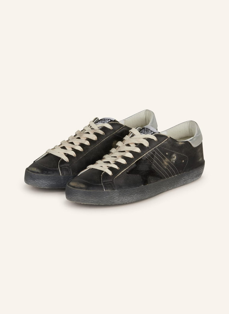 Golden Goose Sneakersy Super-Star schwarz