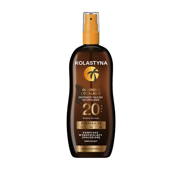 KOLASTYNA ODŻYWCZY OLEJEK DO OPALANIA SPF20 150ML