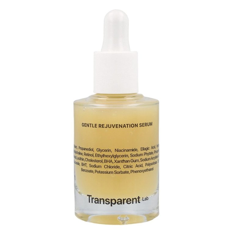 Transparent Lab, Gentle Rejuvination Serum, Serum Odmładzające i Redukujące Zmarszczki, 30ml