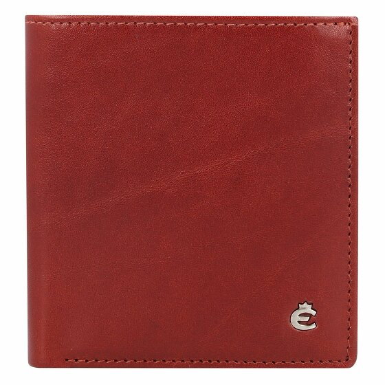 Esquire Toscana Portfel Ochrona RFID Skórzany 9 cm braun