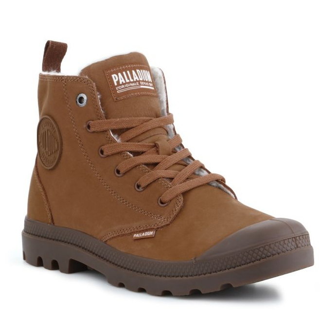 Buty Zimowe Palladium Pampa Hi Zip Wl M 05982-257-M brązowe