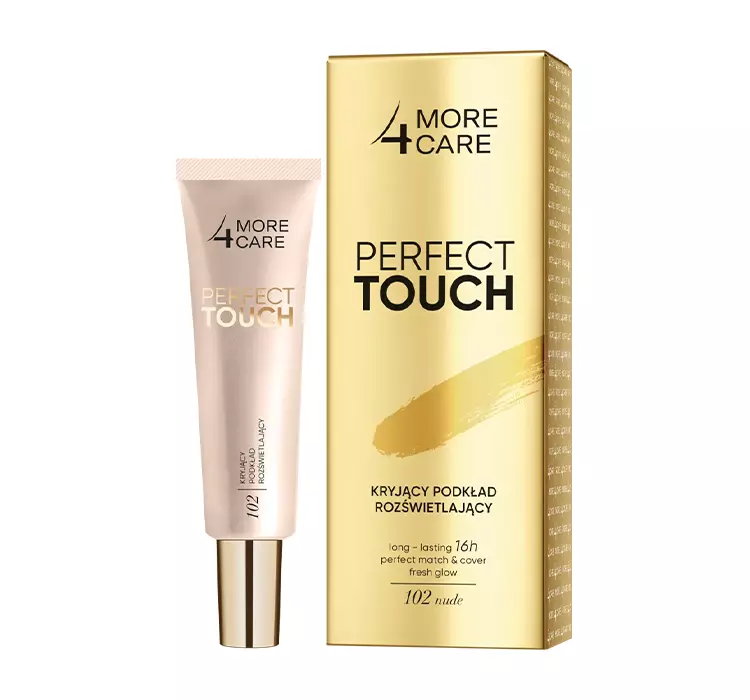 MORE4CARE PERFECT TOUCH KRYJĄCY PODKŁAD ROZŚWIETLAJĄCY 102 NUDE 30ML