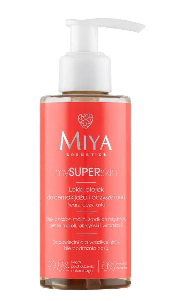 Miya mySUPERskin - lekki olejek do demakijażu i oczyszczania twarzy, oczu i ust 140ml