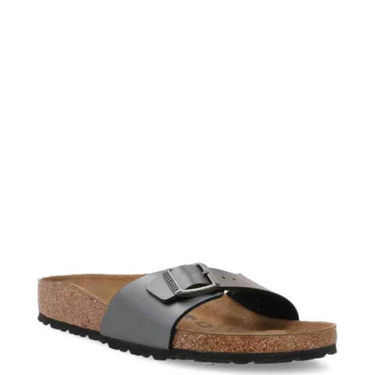 Birkenstock Klapki Madrid BF | z dodatkiem skóry