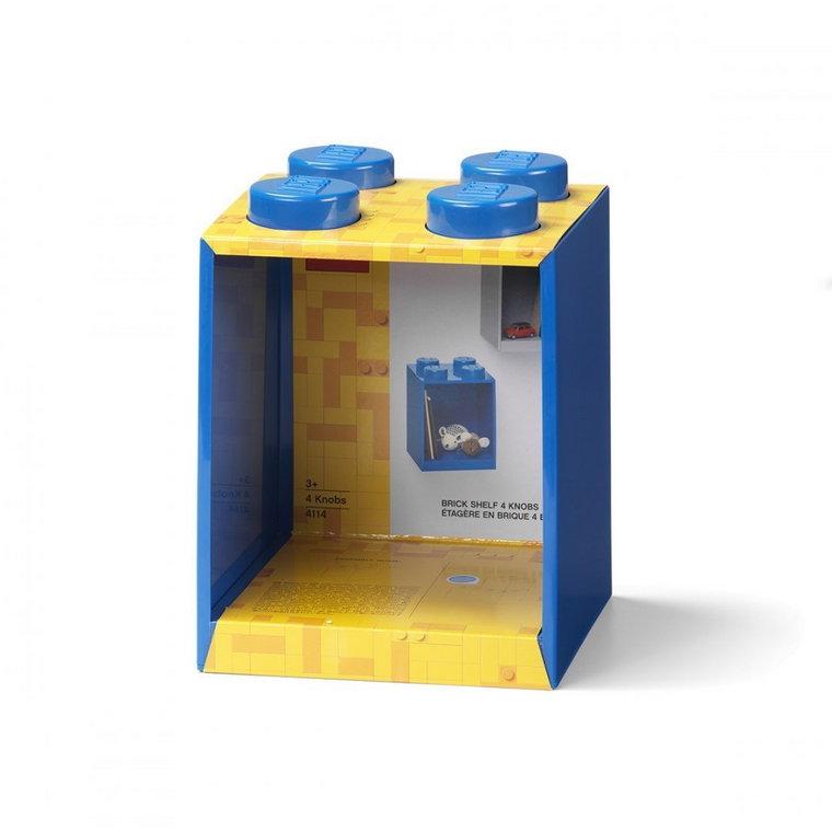 Półka LEGO BRICK 4 (Niebieska)