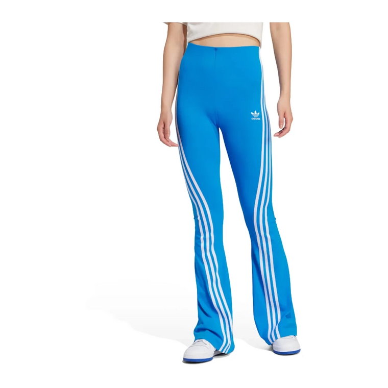 Legginsy z rozszerzanymi nogawkami dla stylowego wyglądu Adidas