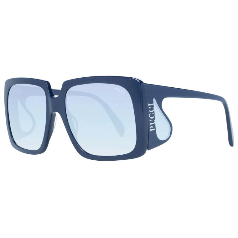 Niebieskie Okulary Przeciwsłoneczne Damskie Kwadratowe Gradient Emilio Pucci