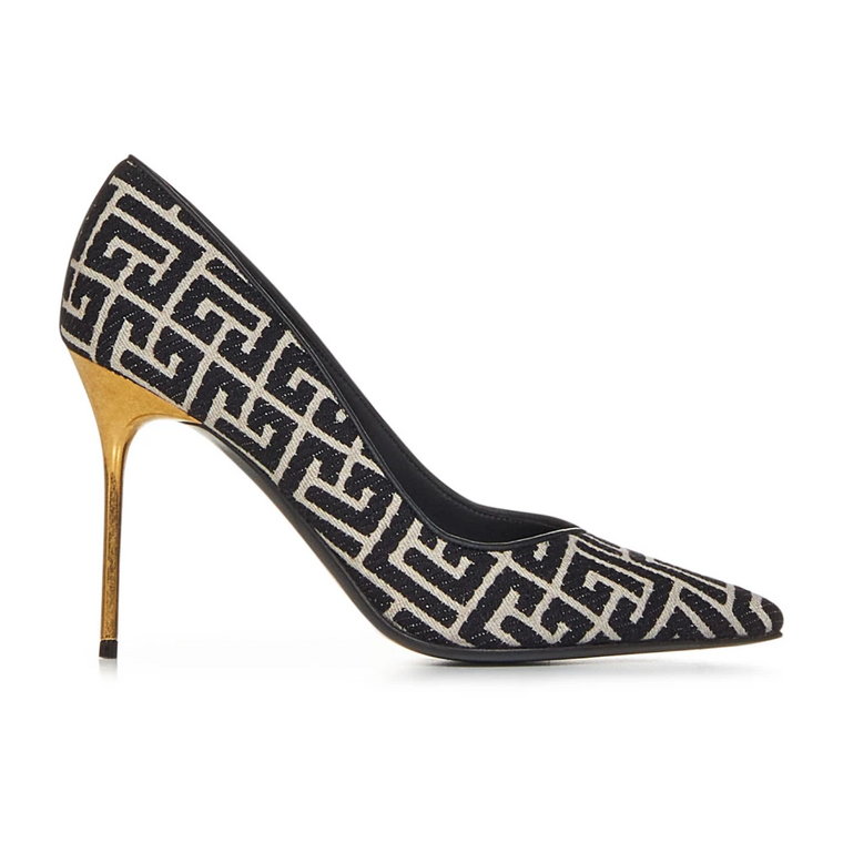 Ivory Stylizowany Obcas Stiletto Balmain